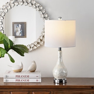 SAFAVIEH Lighting 21.5-inch Isla Resin Table Lamp - 10" W x 10" L x 21.5" H