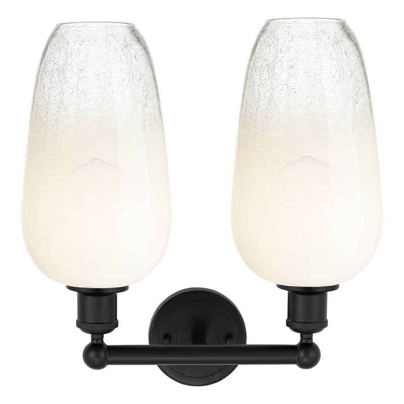 Innovations Lighting Endless Possibilities Edison - Brookhaven Flute - 2 Light 16" Bath Vanity Light