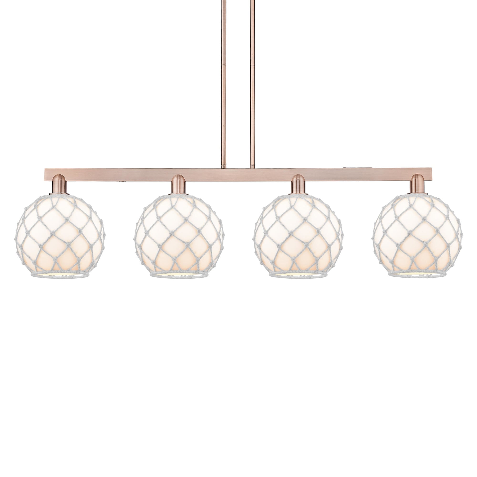 Innovations Lighting 716-4I-13-53 Farmhouse Rope Linear Farmhouse Rope