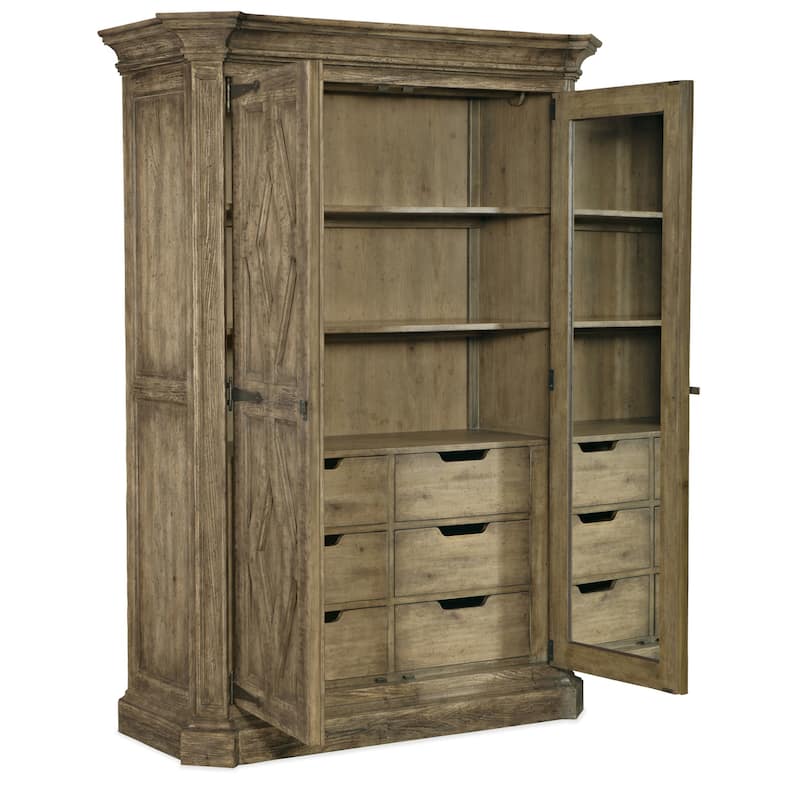 Hooker Furniture Mt. Maria 60" Wide Rustic Vintage West Texas Ranch