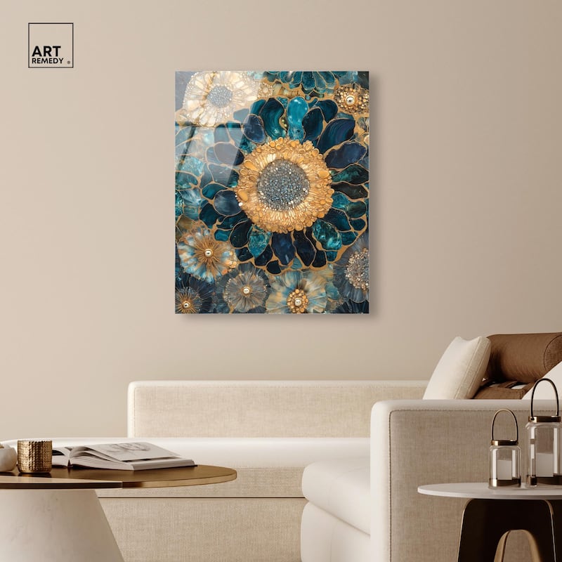 Opulent Geode II Acrylic by Art Remedy, Ready to Hang