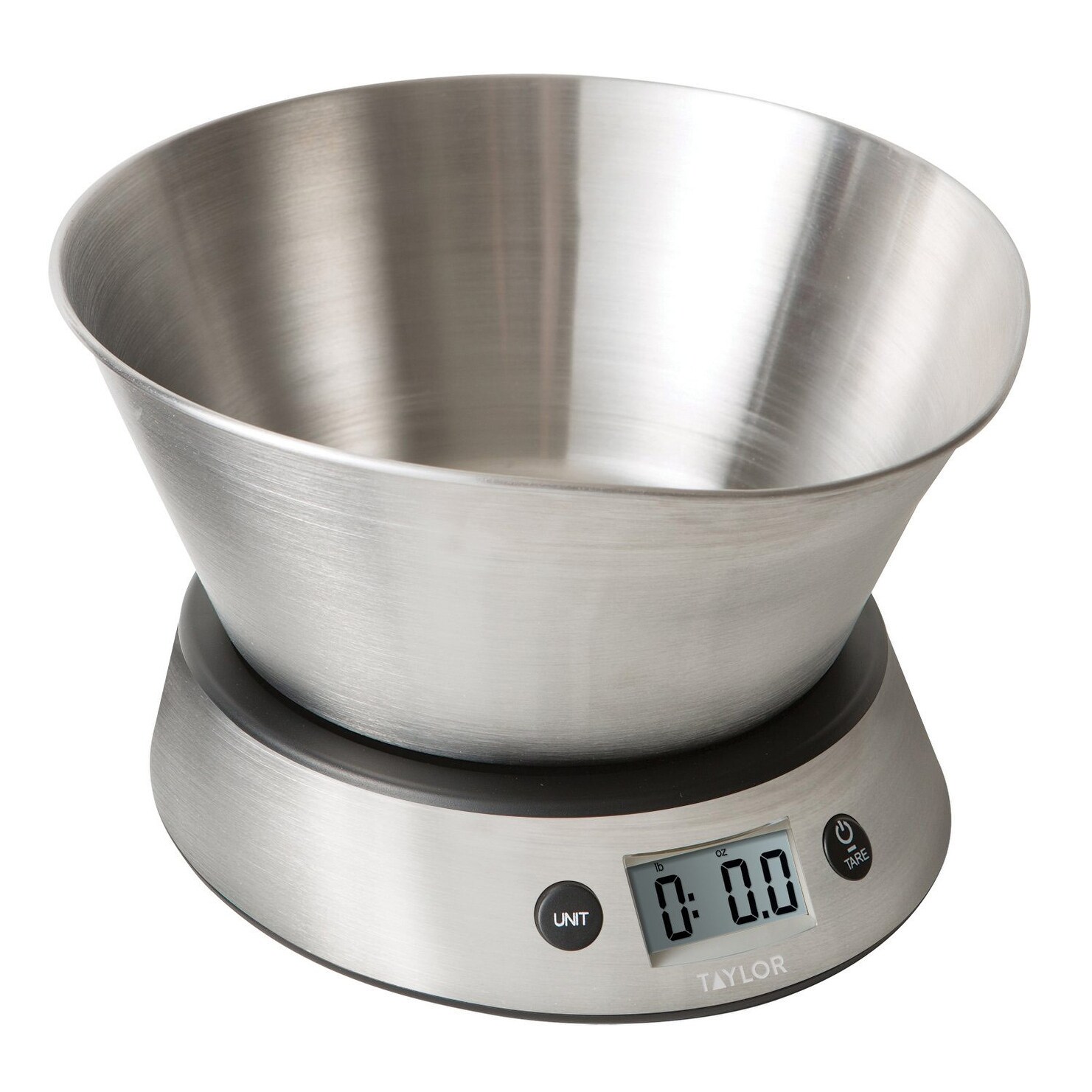 Shop Taylor Stainless Steel Measuring Bowl Digital Kitchen Scale