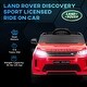 preview thumbnail 16 of 29, Licensed Land Rover Discovery Sport 12V Kids Ride-On Car with Remote Control, LED Lights, Music, and Adjustable Speeds