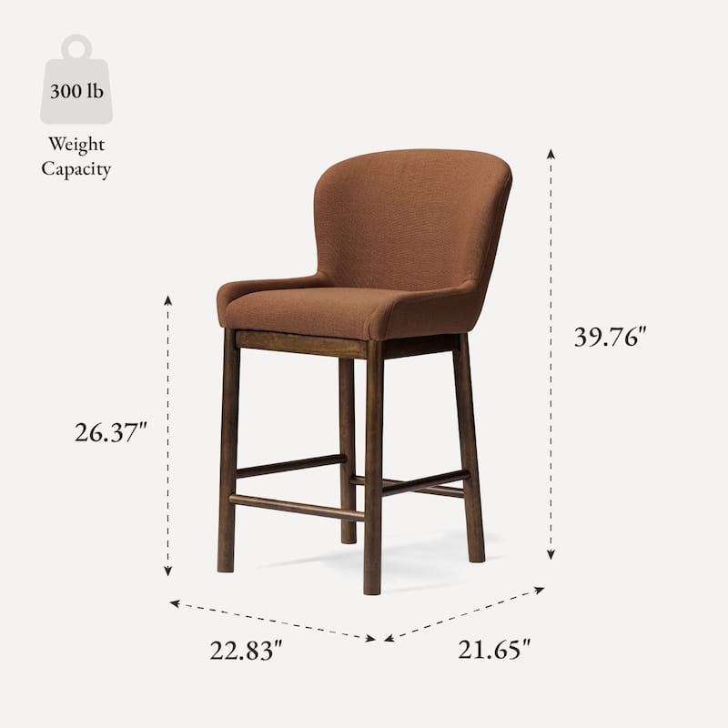 Maven Lane Gia Kitchen Dining Stool