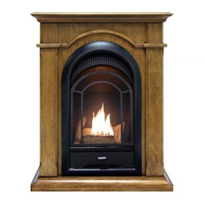 ProCom PCS150T-A 15,000 BTU Vent Free Dual Fuel Mantel Fireplace