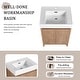 preview thumbnail 6 of 74, Beingnext 24"/30"/48"/60" Bathroom Vanity with Sink, Freestanding Bathroom Vanity with Soft Close Door and Shelf