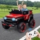 preview thumbnail 23 of 28, 2 Seater Ride On Car with Remote Control, 4WD Off-Road Truck 12V Electric Battery Powered Ride On Toys