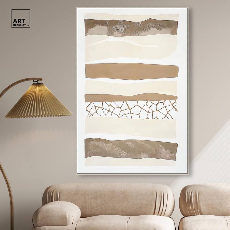 Relief Rifts II Canvas by Art Remedy