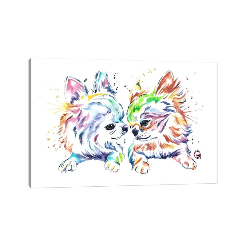 iCanvas "Chihuahua Love" by Lisa Whitehouse Canvas Print