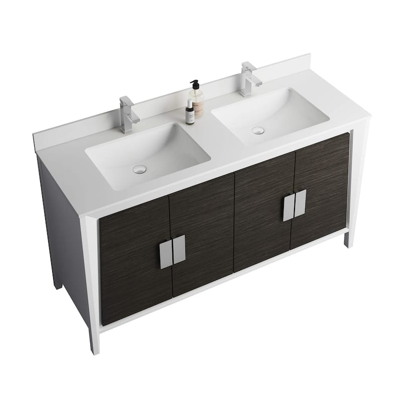 Fine Fixtures Imperial Collection Bathroom Vanity Cabinet Set,