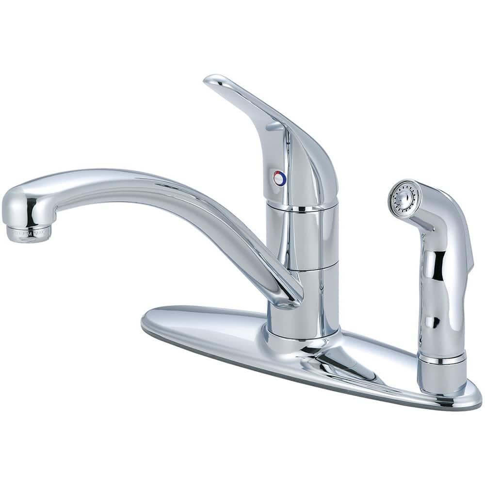 Pioneer Faucets Legacy 1.5 GPM Widespread Kitchen Faucet with 9-11/16"