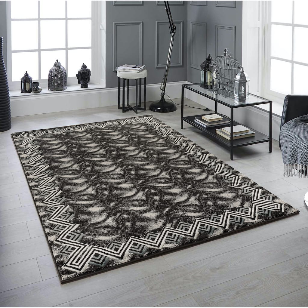 Orelsi Collection Abstract Area Rug