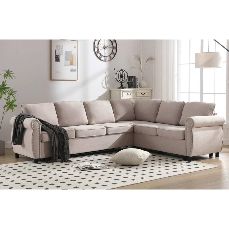 Sleeper Sofa 2 in 1 Pull Out Couch Bed