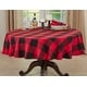 preview thumbnail 10 of 16, Cotton Tablecloth With Buffalo Plaid Design