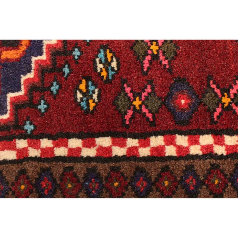 ECARPETGALLERY Hand-knotted Anadol Dark Navy Wool Rug - 4'2 x 6'3