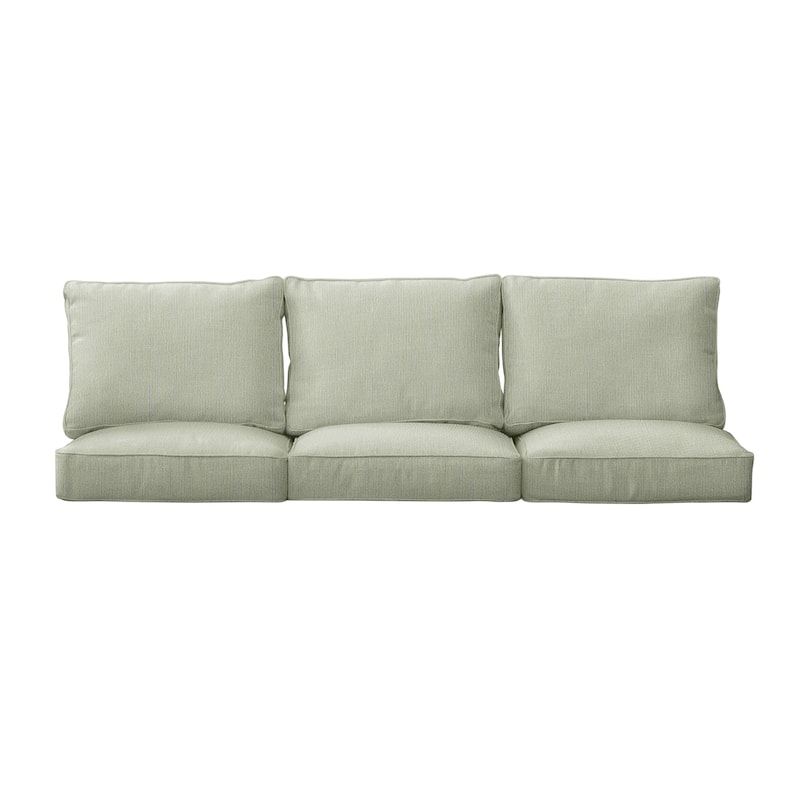 Sorra Home Sunbrella Outdoor Deep Seating Sofa Cushion Set