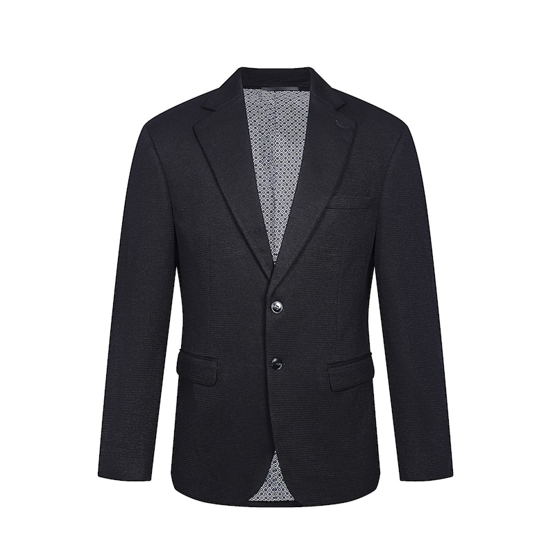 Tahari Slim Fit Knit Blazer - M