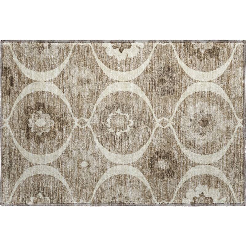 Premium Washable Super Soft Floral Scallops Mayfield Rug