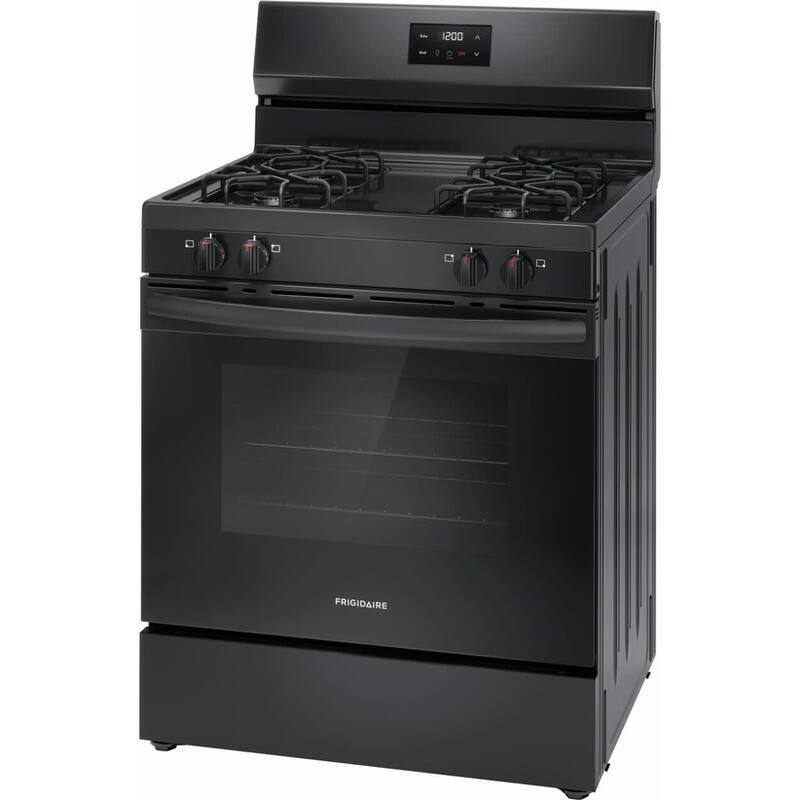 Frigidaire FCRG3051B 30" Wide 5.1 Cu. Ft. Free Standing Gas Range with