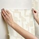preview thumbnail 4 of 4, Nikki Chu Tribe Caramel Cream Premium Peel and Stick Wallpaper