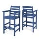 preview thumbnail 12 of 19, Vrakae Outdoor Adirondack Bar Stool Chairs (Set of 2)