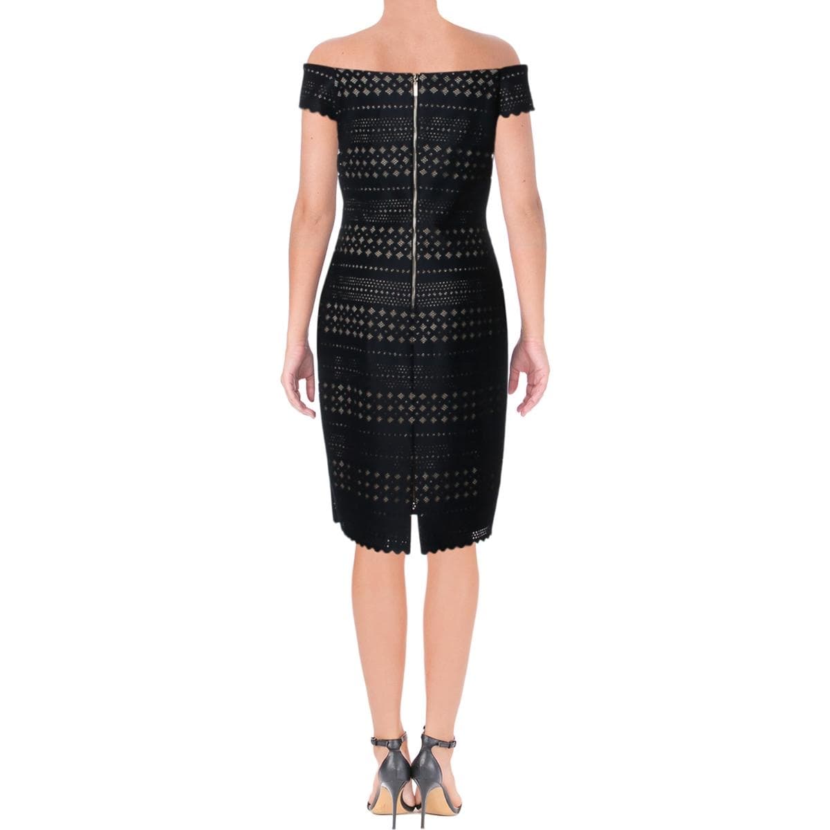 eliza j strapless midi dress