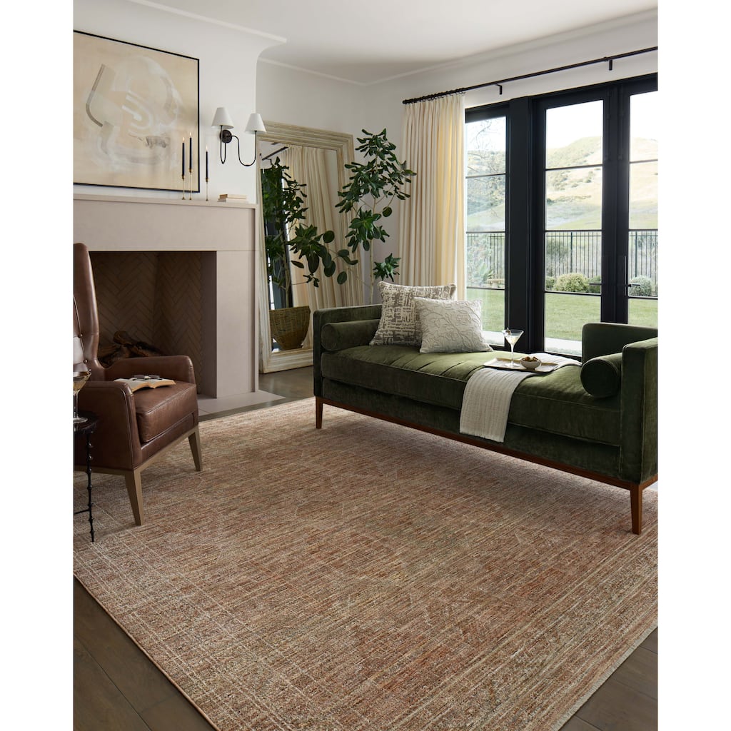 Alexander Home Tamara Abstract Mid-Century Modern Area Rug