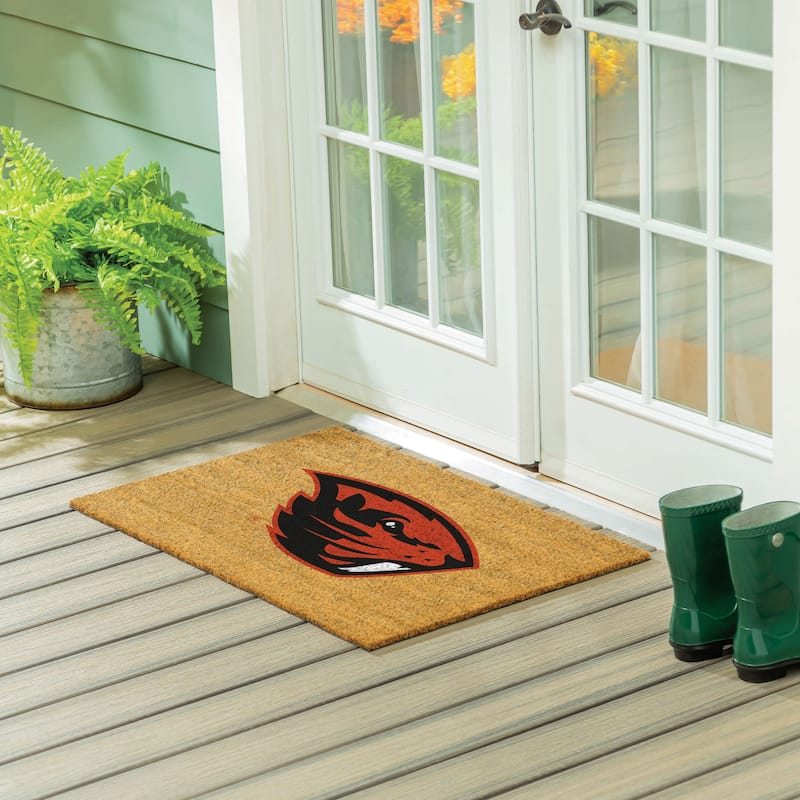 Oregon State University Full Color Indoor/Outdoor Coir Mat - 36" x 24"