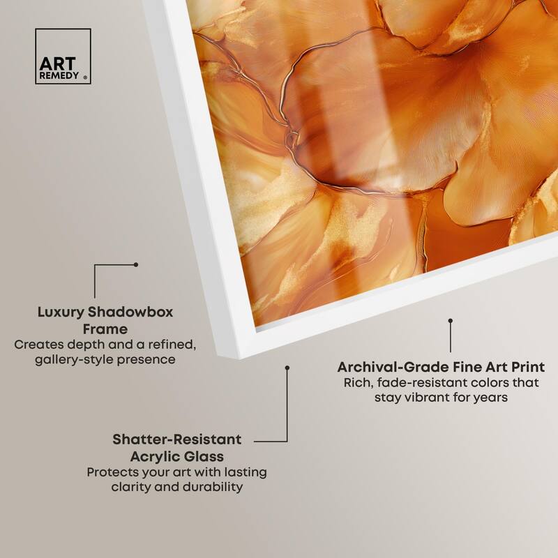 Sunlit Bloom II Shadowbox by Art Remedy