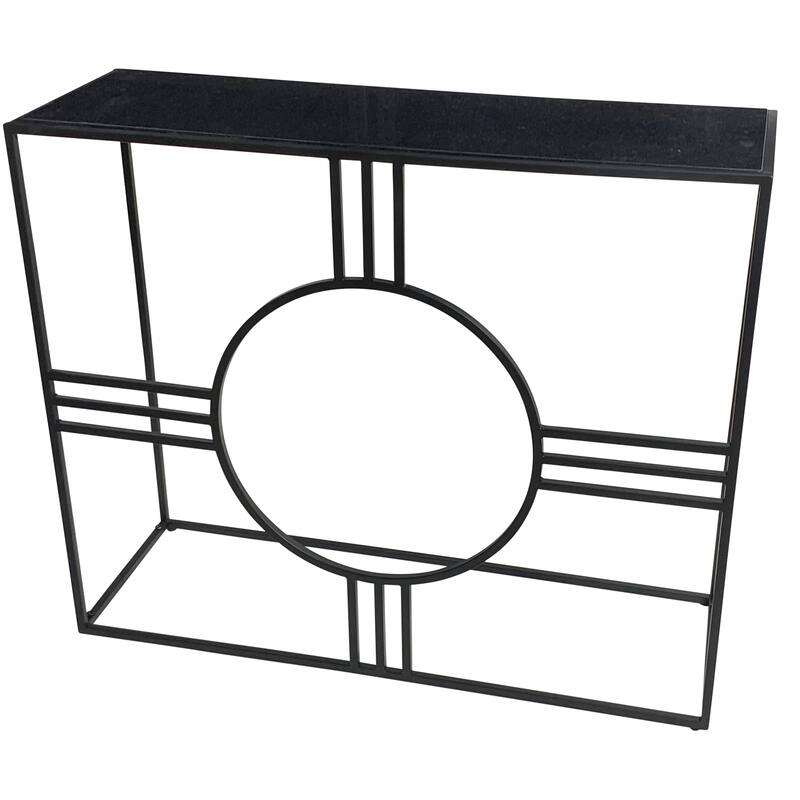 Carolina Living Marshall Console Table - Black