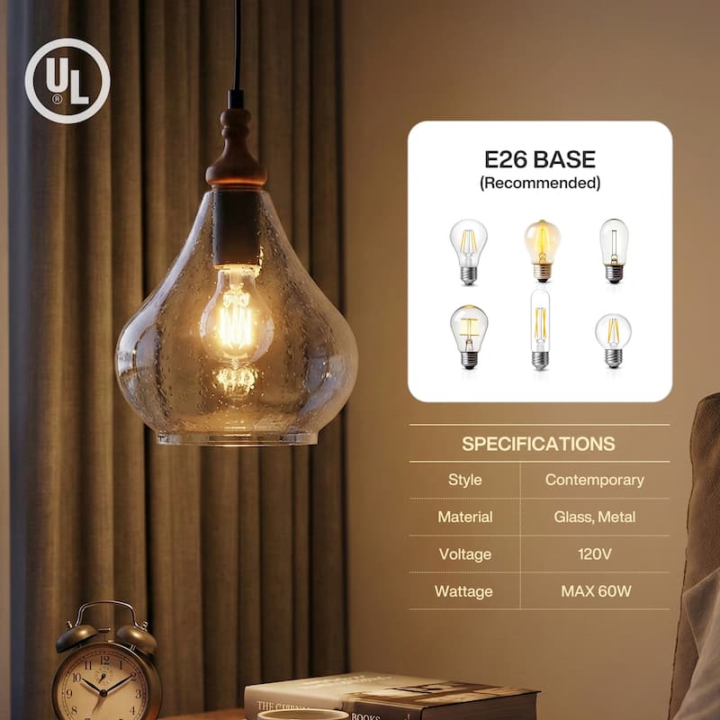 1 - Light Single Pendant