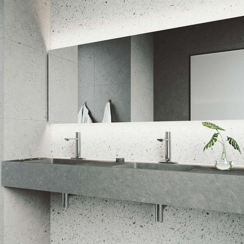 VIGO Halsey 8" H Single Handle Single Hole Bathroom Faucet