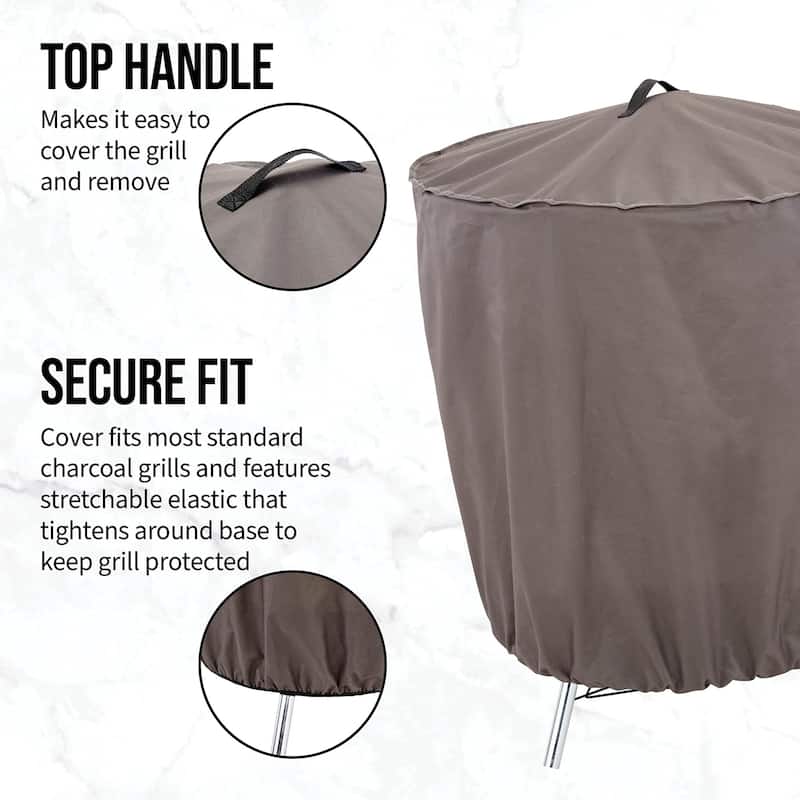 Hoan BBQ Round Grill Cover - 30 In
