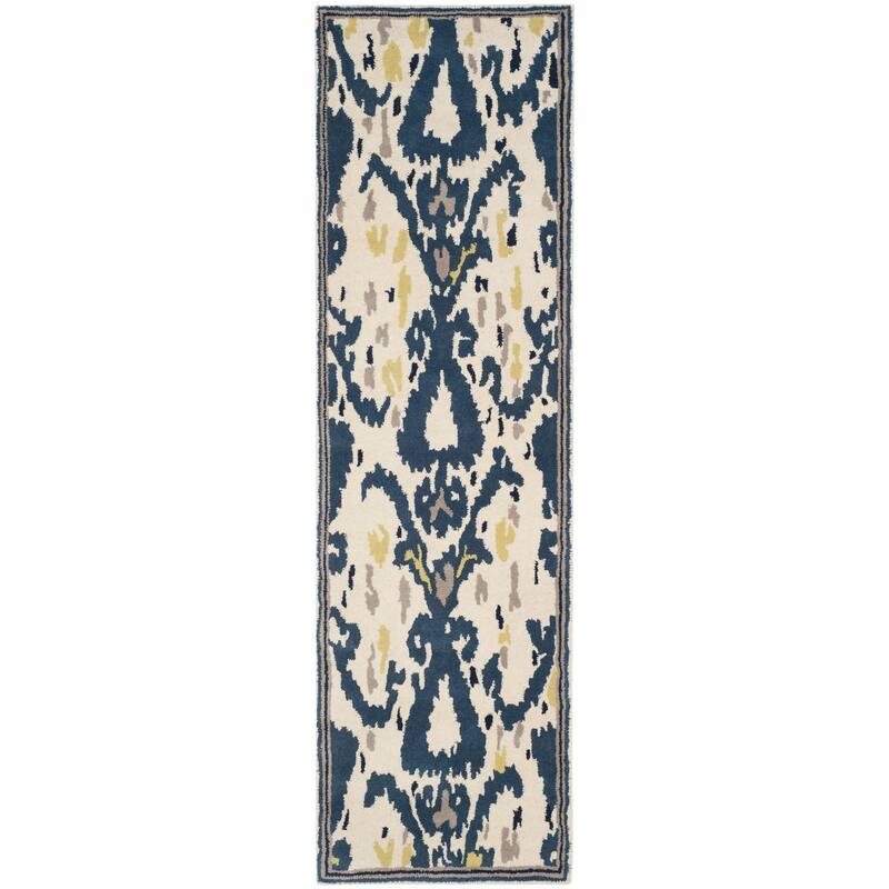 Martha Stewart by SAFAVIEH Ikat Pendant Wool Rug