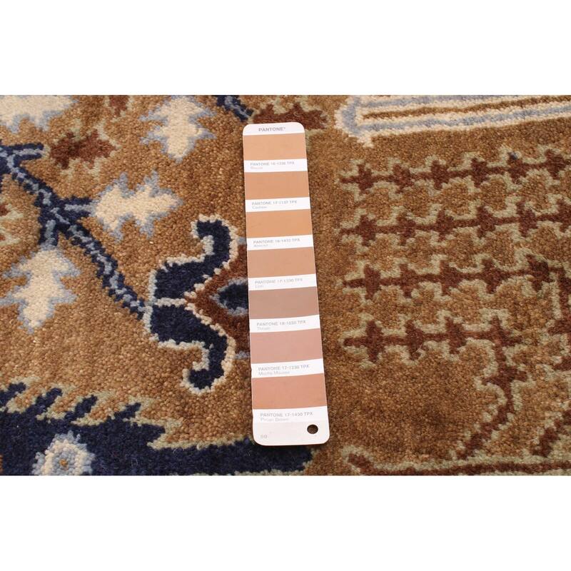 ECARPETGALLERY Hand-knotted Serapi Heritage Brown Wool Rug - 7'11 x 10'0