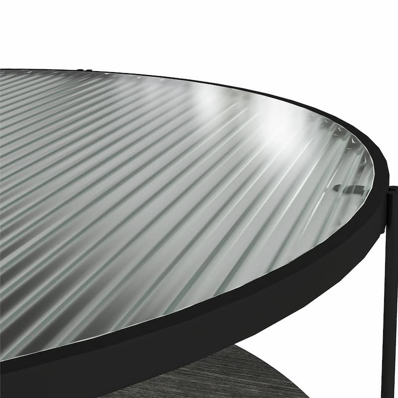 Ameriwood Home Lakeland Round Coffee Table