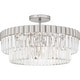 preview thumbnail 5 of 3, Quoizel Semi-Flush Mount Four Light Semi Flush Mount