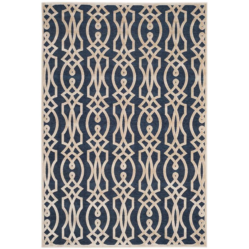 Martha Stewart by SAFAVIEH Villa Screen Viscose Rug