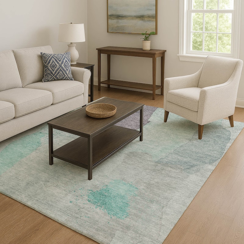 Premium Washable Super Soft Vintage Modern Mayfield Rug
