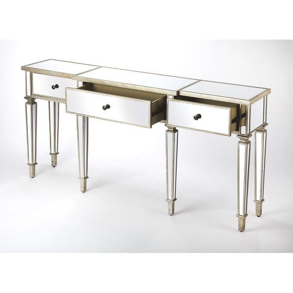 Hayworth mirrored hotsell console table