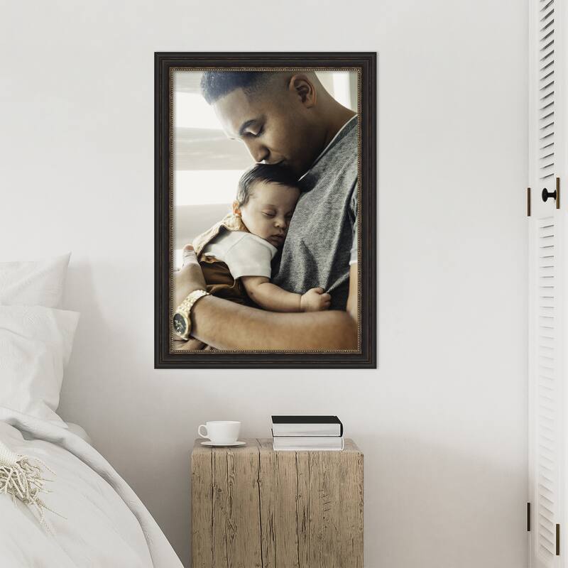 Accent Bronze Narrow Framed Picture Frame, Photo Frame
