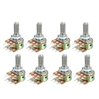 8pcs Variable Resistor Rotary Carbon Potentiometer Knob WH148 8pcs ...