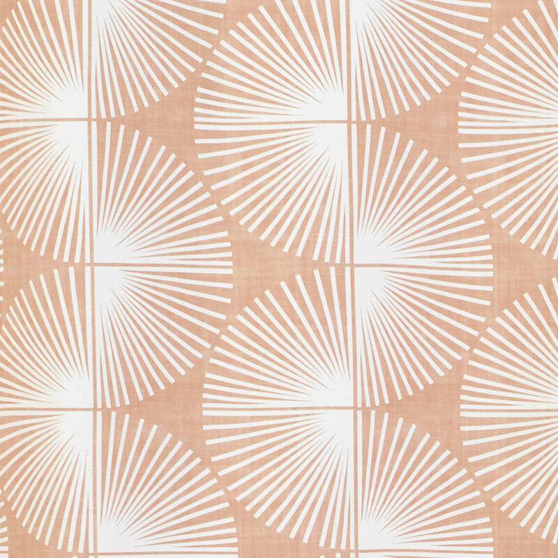 Nicole Miller Kendall Clay Shower Curtain & Hook Set