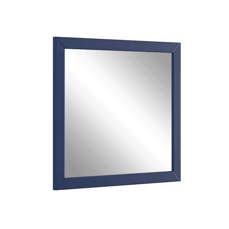 CASAINC 36in Solid Wood Framed Mirror in Multiple Color Frames