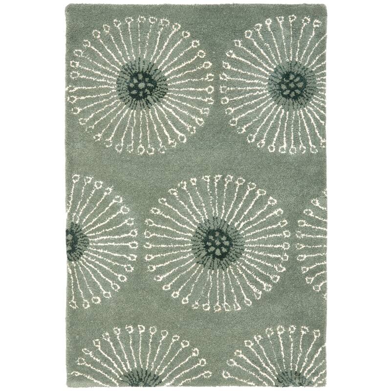 SAFAVIEH Handmade Soho Chimere Dandelion Pattern New Zealand Wool