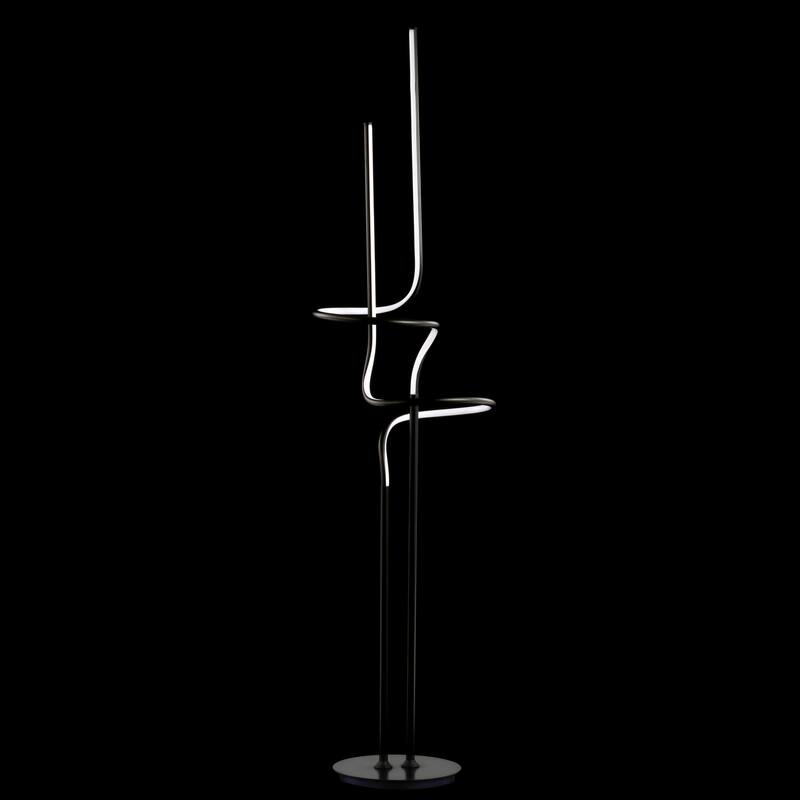 Ali Minimalist Dimmable Metal Integrated LED Floor Lamp, by JONATHAN Y