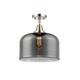 Option Polished Nickel / Light Smoke