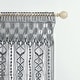 preview thumbnail 14 of 41, Lush Decor Boho Macrame Textured Cotton Valance/Kitchen Curtain/Wall Decor