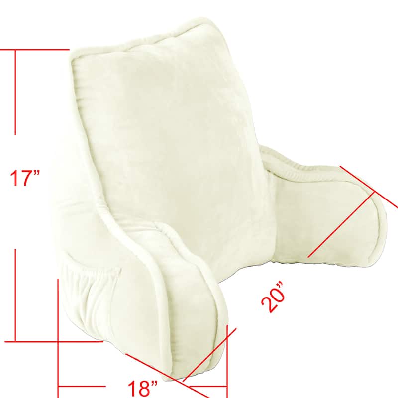 Super soft Lounger Need Assembly Bedrest Reading Pillow