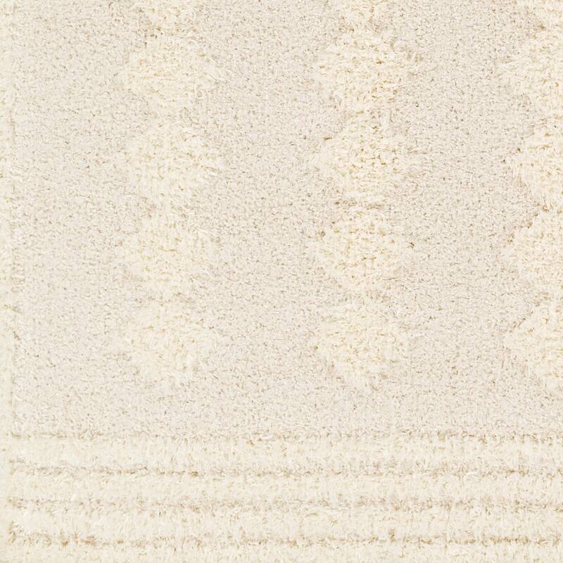 Livabliss Rodos Modern Diamond Plush Area Rug
